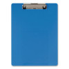 Recycled Plastic Clipboard, Holds 8.5 x 11 Sheets, Blue