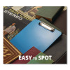 Recycled Plastic Clipboard, Holds 8.5 x 11 Sheets, Blue