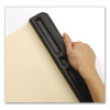 11-Sheet Fully Adjustable Two-Three-Hole Punch, 9/32" Holes, Black