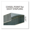 Standard Staples, 0.25" Leg, 0.5" Crown, Steel, 5,000/Box
