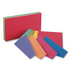Extreme Index Cards, Ruled, 3 X 5, Assorted, 100/Pack