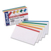Color Coded Ruled Index Cards, 3 X 5, Assorted Colors, 100/Pack