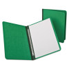 Heavyweight Pressguard And Pressboard Report Cover W/Reinforced Side Hinge, 2-Prong Fastener, 3" Cap, 8.5 X 11, Light Green