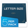 Certificate Holder, 11.25 x 8.75, Dark Blue, 5/Pack