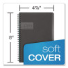 Idea Collective Professional Notebook, 1-Subject, Medium/College Rule, Gray Cover, (80) 8 x 4.87 Sheets