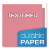 Twin-Pocket Folder, Accommodates (100) 11 x 8.5 Sheets, Pink, 25/Box