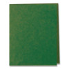 Twin-Pocket Folders With 3 Fasteners, 0.5" Capacity, 11 X 8.5, Green, 25/Box