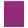 Twin-Pocket Folder With Prong Fasteners, Accommodates (135) 11 x 8.5 Sheets, Burgundy, 25/Box