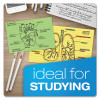 Ruled Index Cards, 3 X 5, Canary, 100/Pack