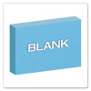 Unruled Index Cards, 4 X 6, Blue, 100/Pack