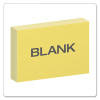 Unruled Index Cards, 4 X 6, Canary, 100/Pack