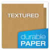 Earthwise By Oxford 100% Recycled Twin-Pocket Folder, Accommodates (100) 11 x 8.5 Sheets, Natural, 25/Box