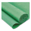 Corobuff Corrugated Paper Roll, 48" X 25 Ft, Emerald Green