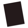 Array Card Stock, 65 Lb Cover Weight, 8.5 x 11, Black, 100/Pack