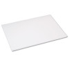 Tru-Ray Construction Paper, 76 Lb Text Weight, 18 x 24, White, 50/Pack