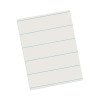Ruled Newsprint Paper, 3/8" Short Rule, 8.5 X 11, 500/Pack