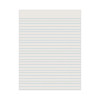 Ruled Newsprint Paper, 3/8" Short Rule, 8.5 X 11, 500/Pack