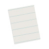 Ruled Newsprint Paper, 3/8" Short Rule, 8.5 X 11, 500/Pack