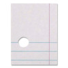 Ecology Filler Paper, 3-Hole, 8.5 X 11, Medium/College Rule, 150/Pack