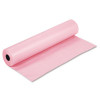 Rainbow Duo-Finish Colored Kraft Paper, 35 Lb Wrapping Weight, 36" x 1,000 Ft, Pink