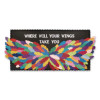 Rainbow Duo-Finish Colored Kraft Paper, 35 Lb Wrapping Weight, 36" x 1,000 Ft, Black