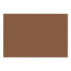 Sunworks Construction Paper, 50 Lb Text Weight, 12 x 18, Brown, 50/Pack