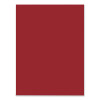 Sunworks Construction Paper, 50 Lb Text Weight, 9 x 12, Holiday Red, 50/Pack