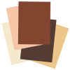 Tru-Ray Construction Paper, 70 Lb Text Weight, 9 x 12, Assorted Skin Tone Colors, 50/Pack