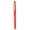 Point Guard Flair Felt Tip Porous Point Pen, Stick, Bold 1.4 Mm, Red Ink, Red Barrel, 36/Box