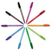 Inkjoy 100 Ballpoint Pen, Stick, Medium 1 Mm, Eight Assorted Ink And Barrel Colors, 8/Pack