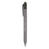 Inkjoy 100 Rt Ballpoint Pen, Retractable, Medium 1 Mm, Black Ink, Smoke/Black Barrel, Dozen