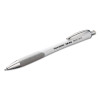 Inkjoy 700 Rt Ballpoint Pen, Retractable, Medium 1 Mm, Blue Ink, White/Gray Barrel, Dozen