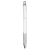 Inkjoy 700 Rt Ballpoint Pen, Retractable, Medium 1 Mm, Black Ink, White/Gray Barrel, Dozen