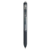 Inkjoy Gel Pen, Retractable, Medium 0.7 Mm, Black Ink, Black/Smoke Barrel, 36/Pack