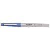 Flair Felt Tip Porous Point Pen, Stick, Extra-Fine 0.4 Mm, Assorted Ink Colors, Gray Barrel, 16/Pack