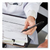Profile Gel Pen, Retractable, Fine 0.5 Mm, Black Ink, Translucent Black Barrel, 36/Pack