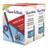 Write Bros. Ballpoint Pen Value Pack, Stick, Medium 1 Mm, Black Ink, Black Barrel, 120/Pack
