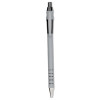 Flexgrip Ultra Recycled Ballpoint Pen, Retractable, Medium 1 Mm, Black Ink, Black/Gray Barrel, Dozen