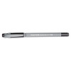 Flexgrip Ultra Recycled Ballpoint Pen, Stick, Fine 0.8 Mm, Black Ink, Gray Barrel, Dozen