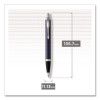 Im Ballpoint Pen, Retractable, Medium 0.7 Mm, Blue Ink, Black/Chrome Barrel