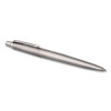 Jotter Gel Pen, Retractable, Medium 0.7Mm, Black Ink, Stainless Steel Barrel