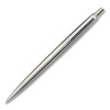 Jotter Rollerball Pen, Retractable, Medium 0.7 Mm, Black Ink, Stainless Steel Barrel