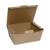 Earthchoice Tamper Evident Onebox Paper Box, 7.6 x 5.7 x 3.3, Brown, 160/Carton