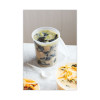 Newspring Delitainer Microwavable Container, 32 Oz, 4.55 x 4.55 x 5.55, Natural, Plastic, 480/Carton