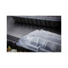 Earthchoice Entree2Go Takeout Container Vented Lid, 11.8 x 8.8 x 1, Clear, Plastic, 200/Carton