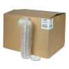Cold Cup Lids, Fits 12 Oz/14 Oz/16 Oz/20 Oz Cold Cups, Plastic, Clear, 1,680/Carton