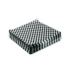 Grease-Resistant Food Wrap, 12 x 12, Black Check, 5,000/Carton