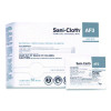 Sani-Cloth Af3 Germicidal Disposable Wipes, Large, 1-Ply, 8" x 5", Unscented, White, 50/Pack, 10 Packs/Carton