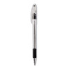 R.s.v.p. Ballpoint Pen, Stick, Fine 0.7 Mm, Black Ink, Clear/Black Barrel, Dozen