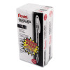R.s.v.p. Ballpoint Pen Value Pack, Stick, Medium 1 Mm, Black Ink, Clear/Black Barrel, 24/Pack